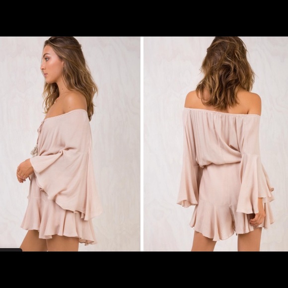 Princess Polly Dresses & Skirts - Beige Romper